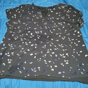 Grey Torrid blouse size 5.